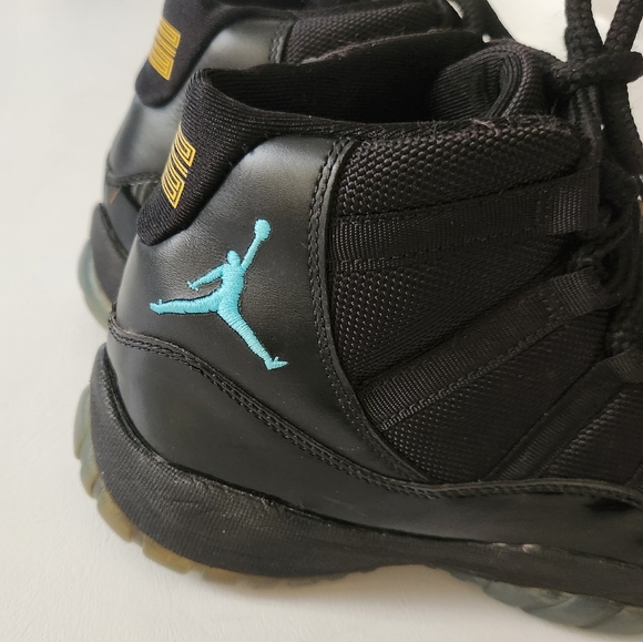 Air Jordan 11 "Gamma" Black Patent Leather Sneakers - Picture 5 of 15